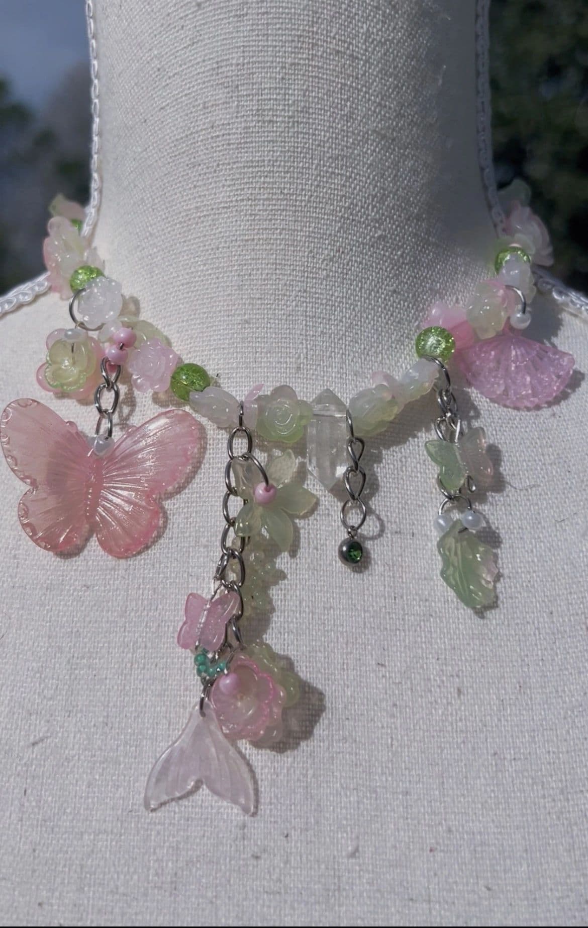 Fairy Quartz Flower Harness view 2