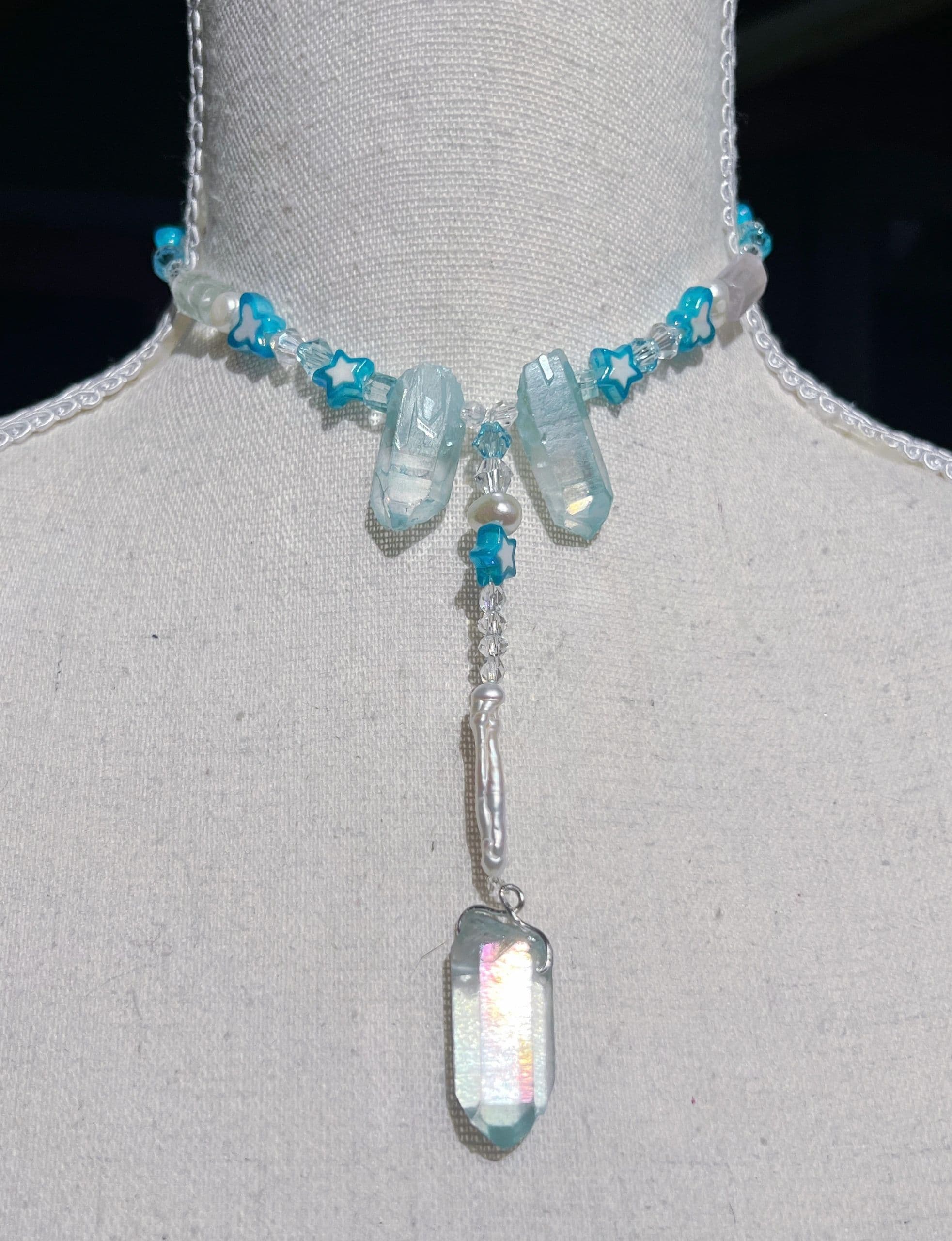 Blue Angel Aura Choker