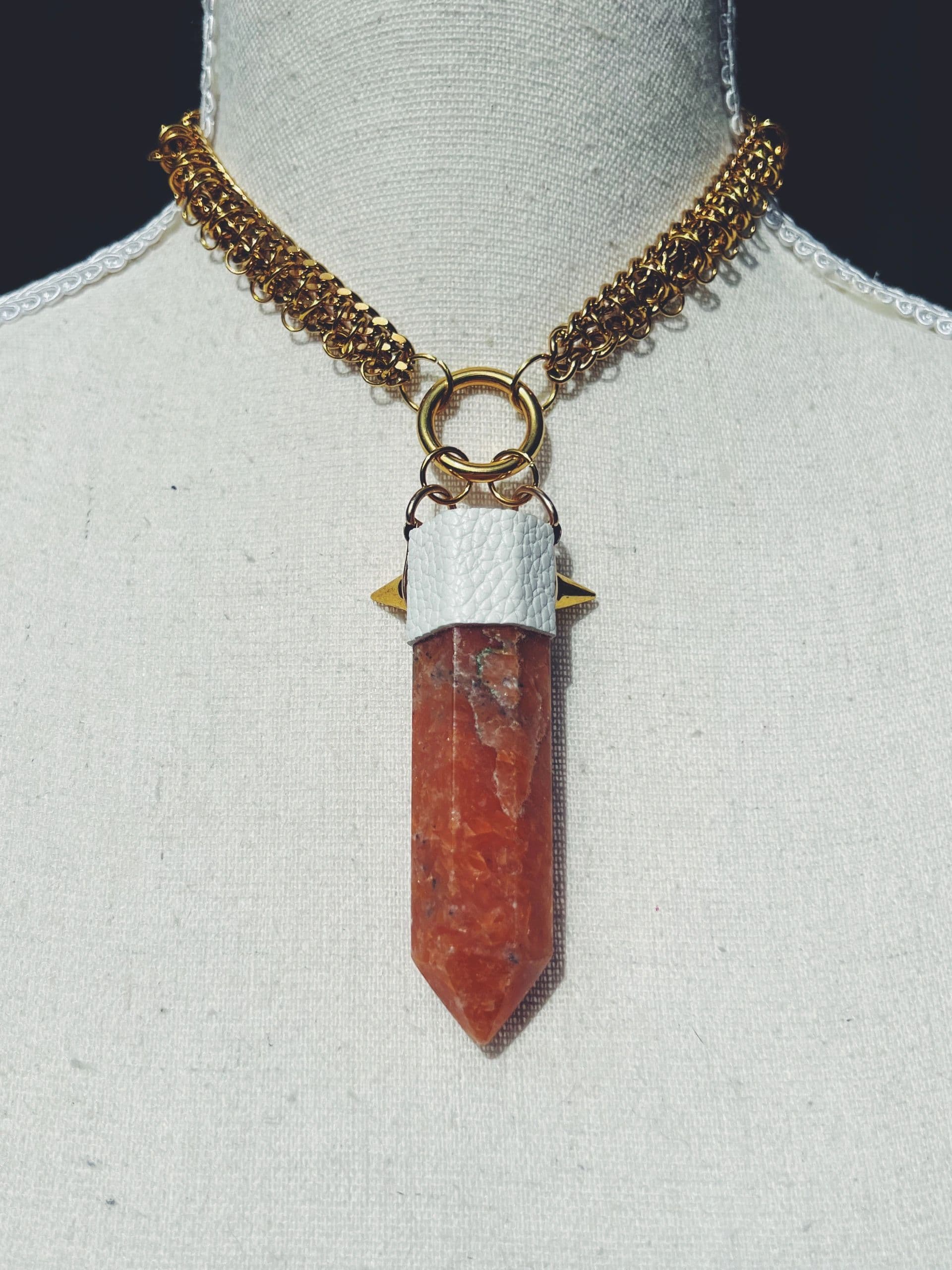 Sandstone Gold Choker