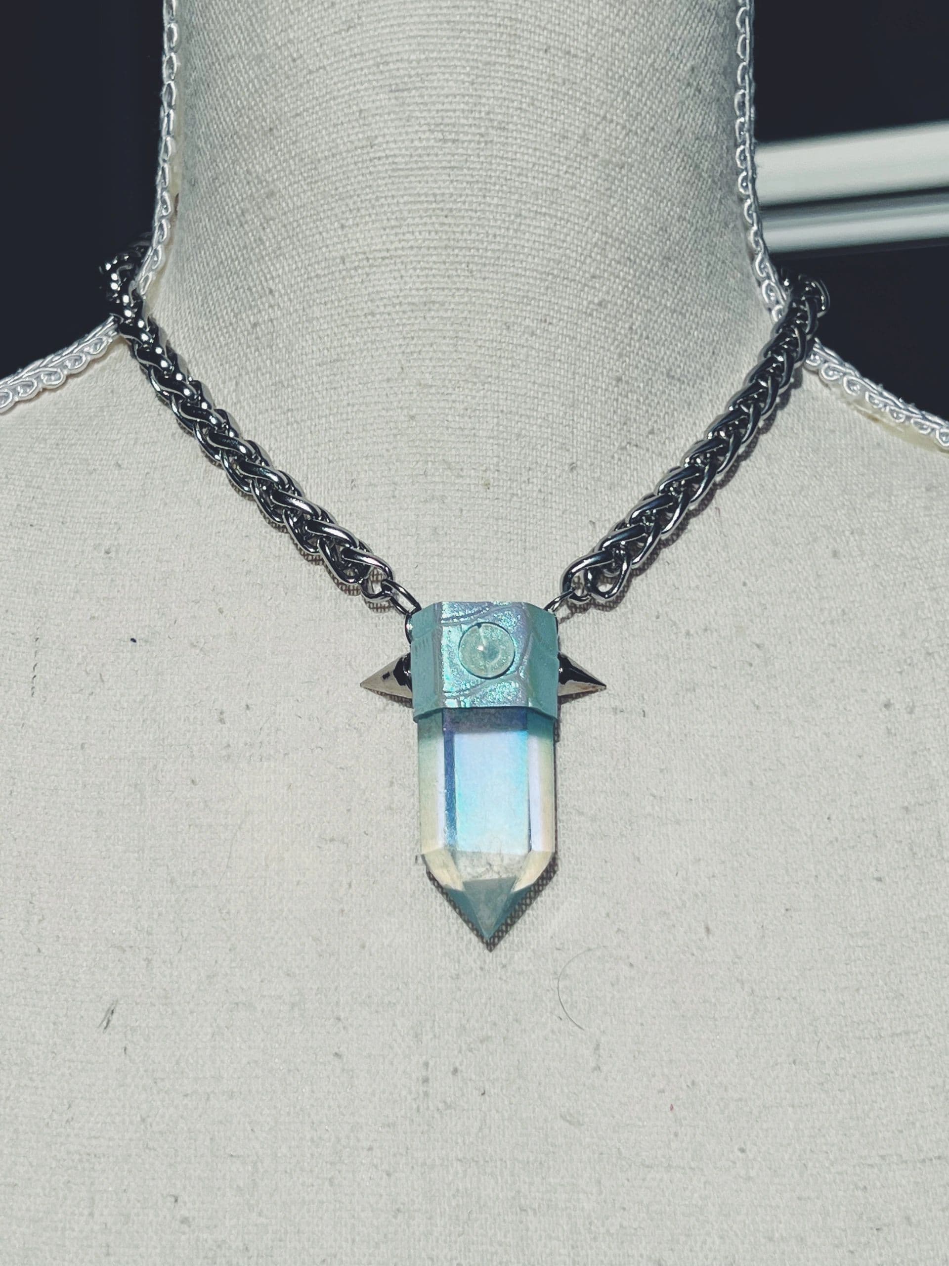 Blue Angel Aura Opal