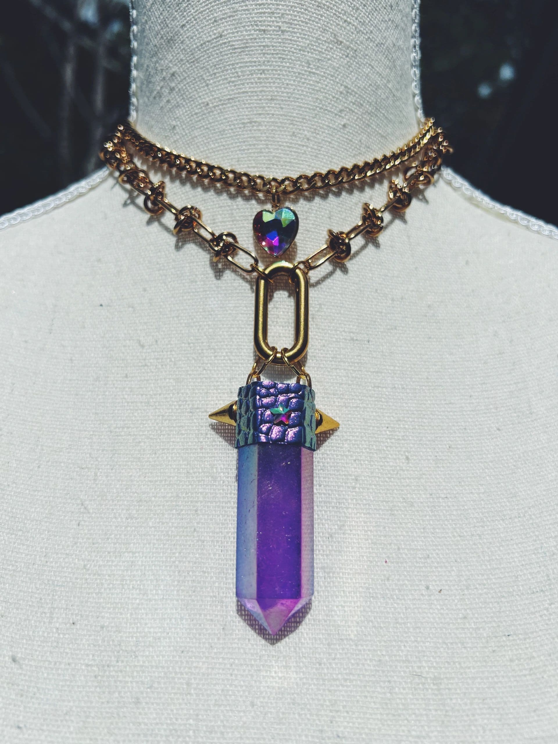 Barbie Angel Aura Necklace Stack