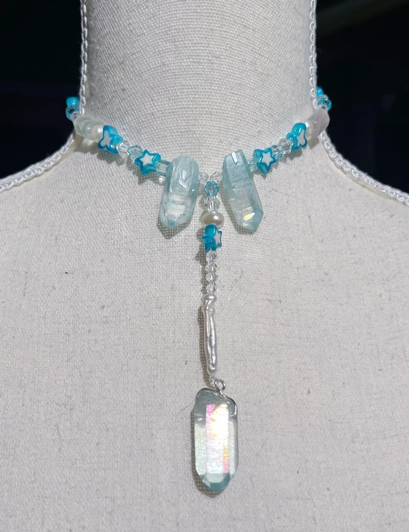 Blue Angel Aura Choker