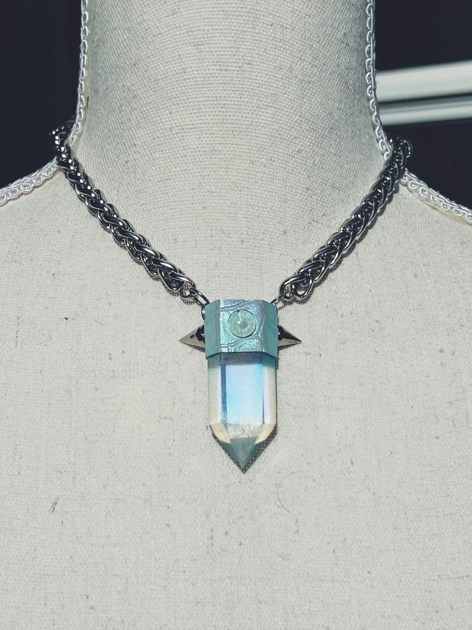 Blue Angel Aura Opal