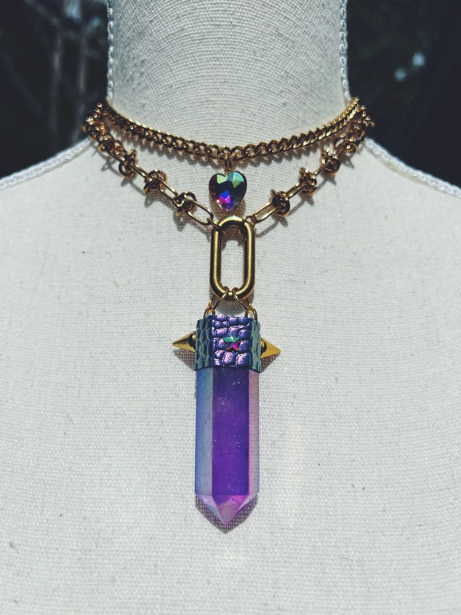 Barbie Angel Aura Necklace Stack